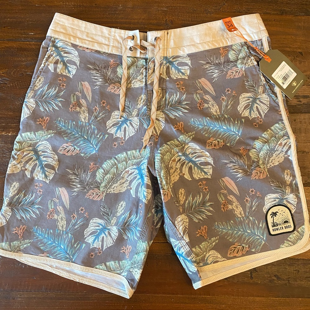 Howler Bros. Board shorts. NWT!